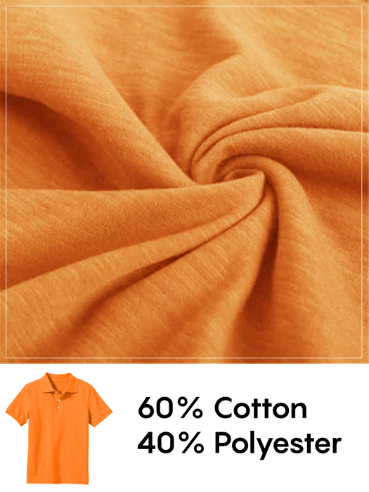 5-Pack School Uniform Tagless Polo Tshirt for Little Boys & Big Boys